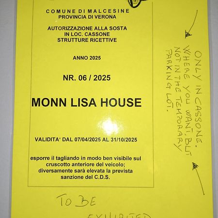 Apartament Monnalisa House Malcesine Zewnętrze zdjęcie